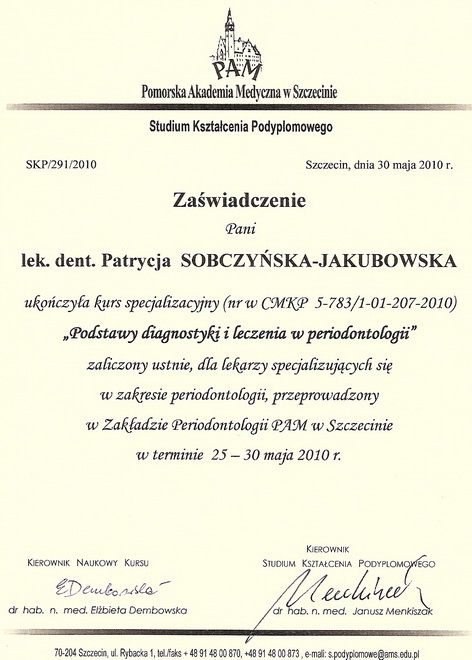 dentysta Stargard tanio